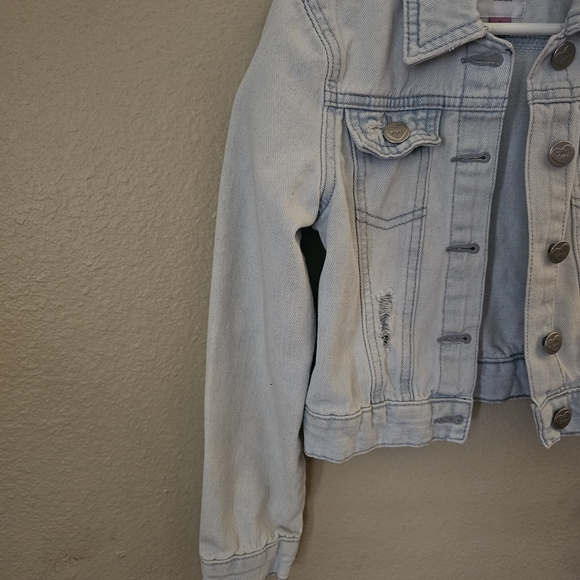 YMI Kids Light Wash Denim Jacket - Picture 2 of 5